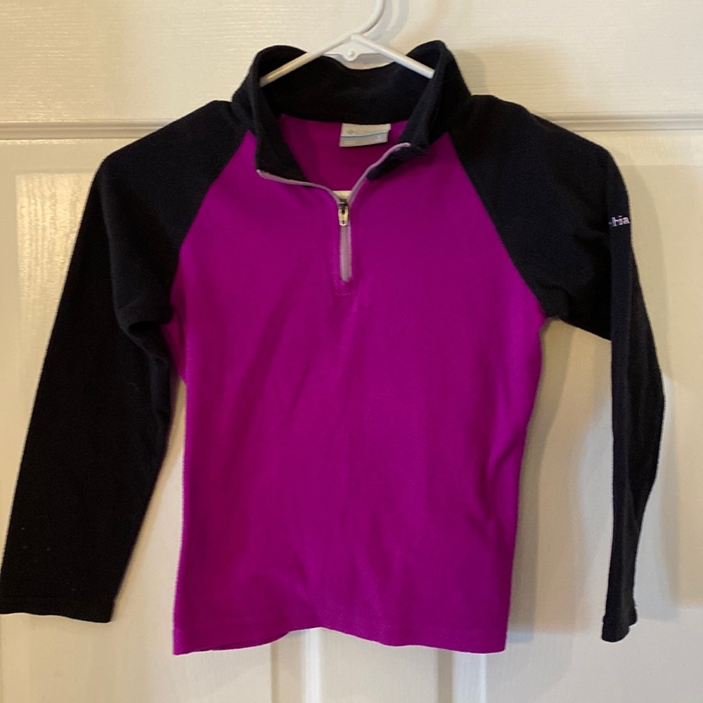 Columbia girls 1/4 zip
